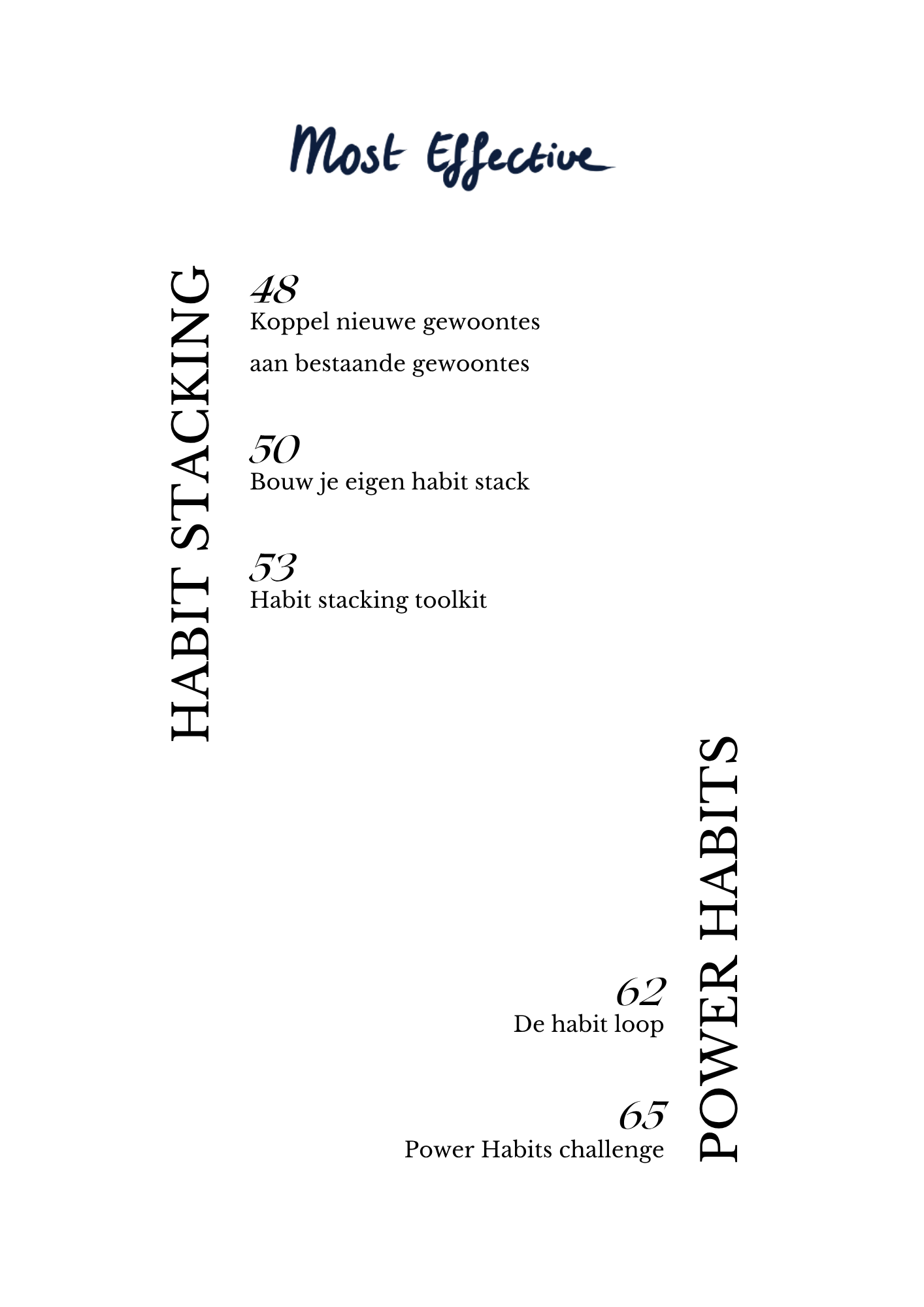 Downloadable - Werkboek Power Habits: Ontgrendel Je Productiviteitspotentieel