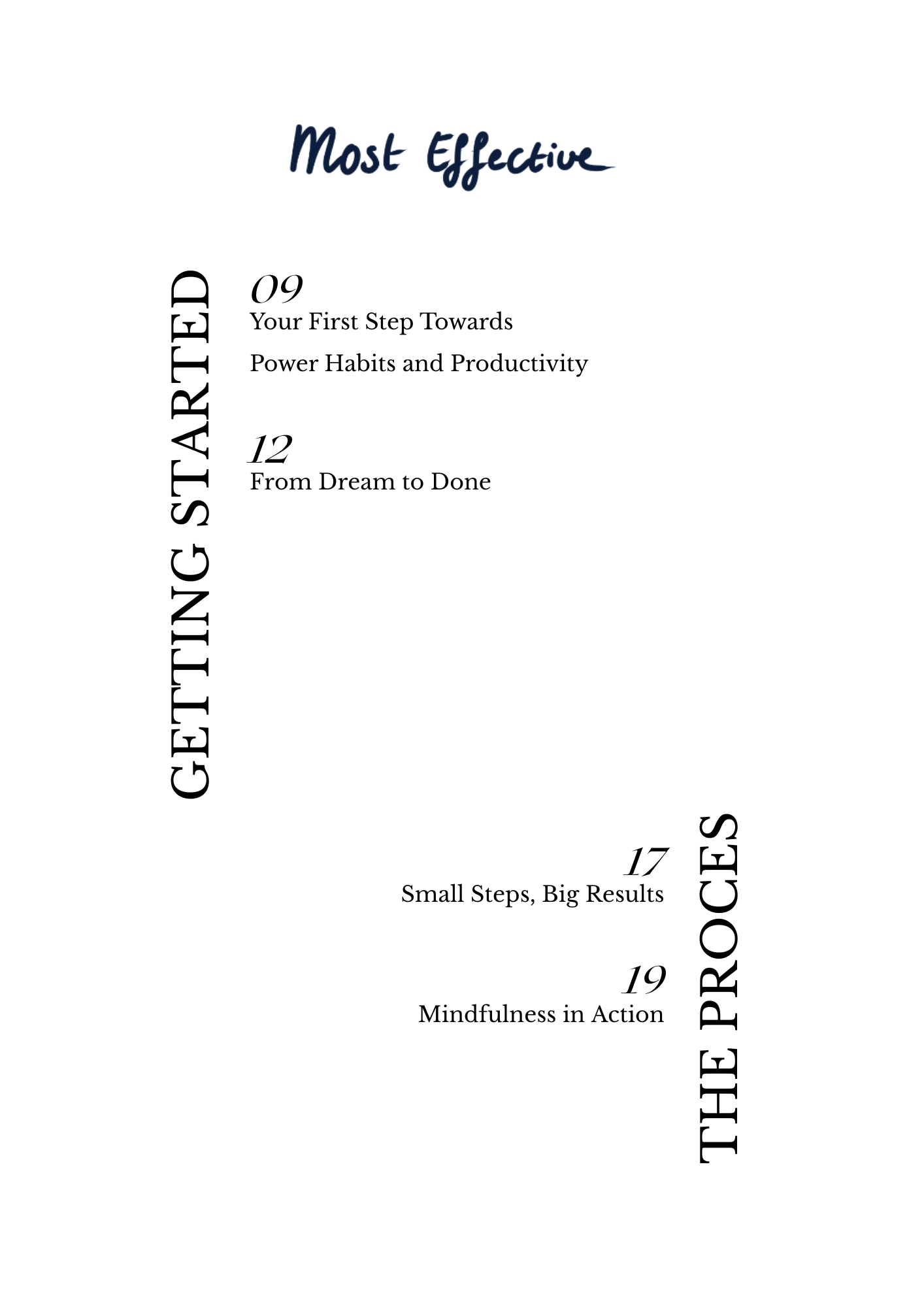 Downloadable - Workbook Power Habits: Unlock Your Productivity Potential