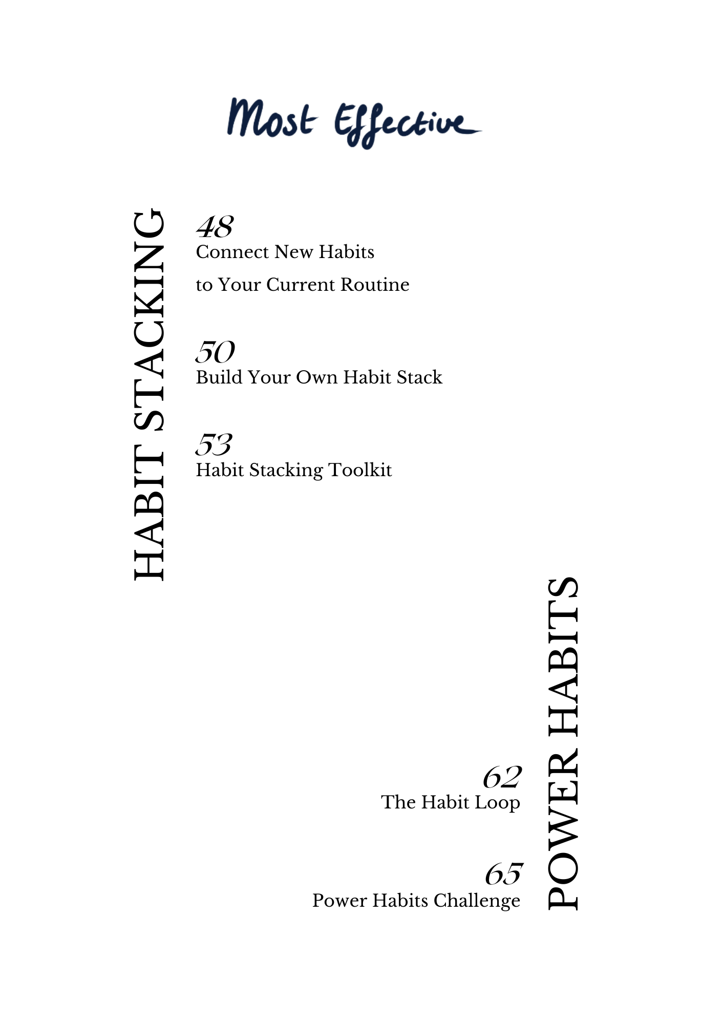 Downloadable - Workbook Power Habits: Unlock Your Productivity Potential