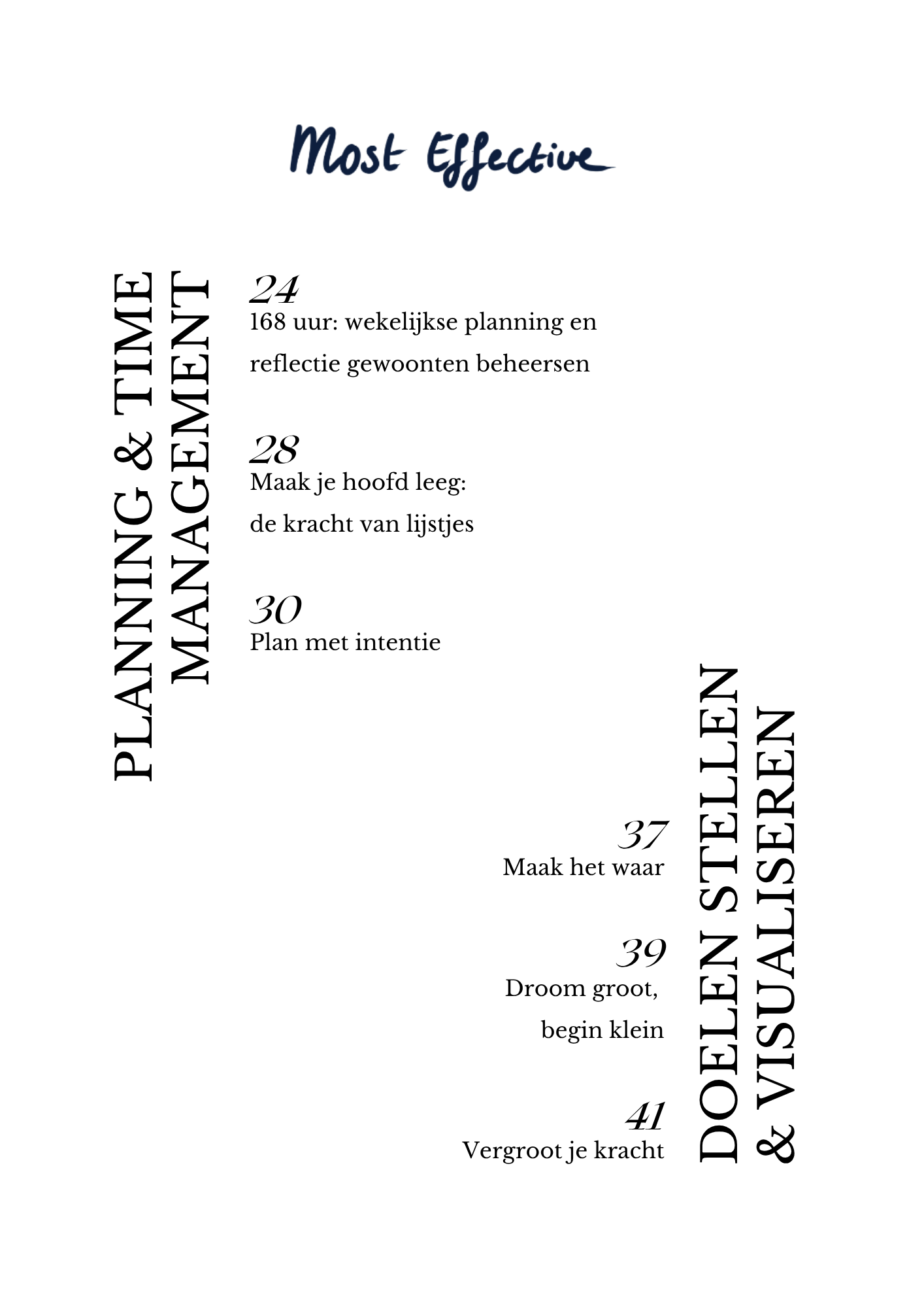 Downloadable - Werkboek Power Habits: Ontgrendel Je Productiviteitspotentieel